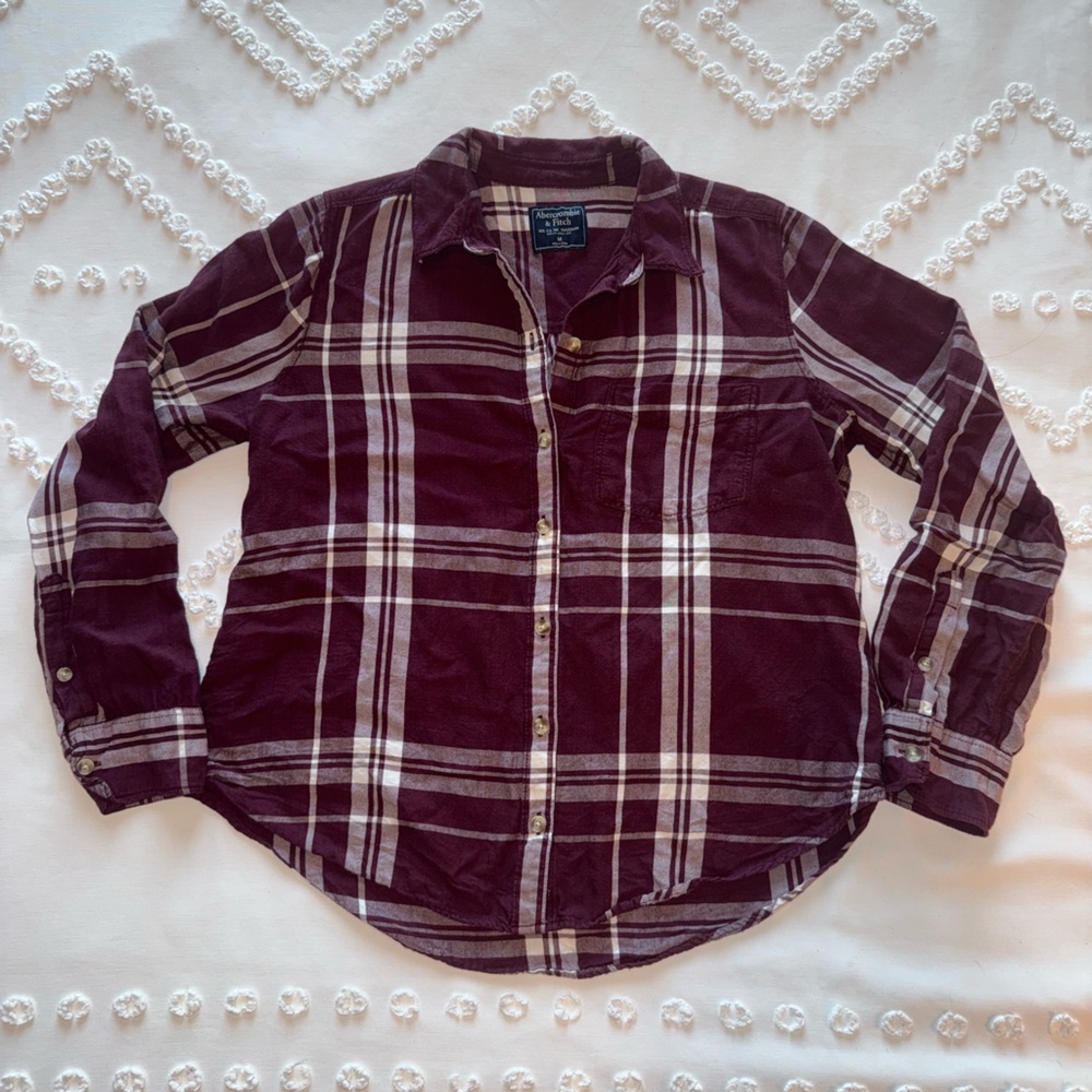 Abercrombie & Fitch Plaid Flannel Shirt